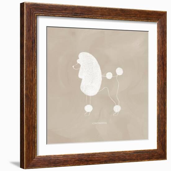 Poodle Cuts VI-Grace Popp-Framed Art Print