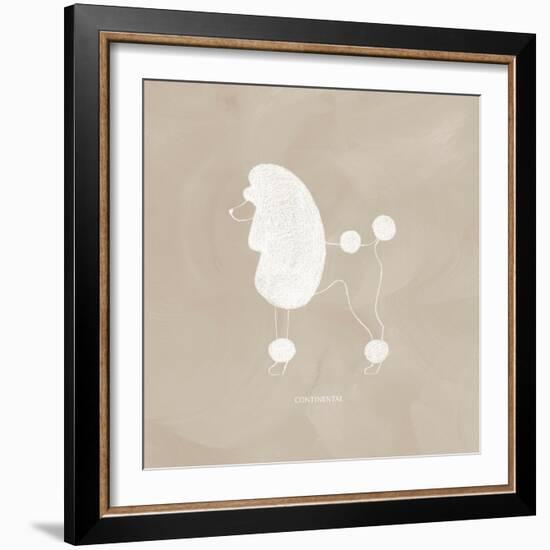 Poodle Cuts VI-Grace Popp-Framed Art Print