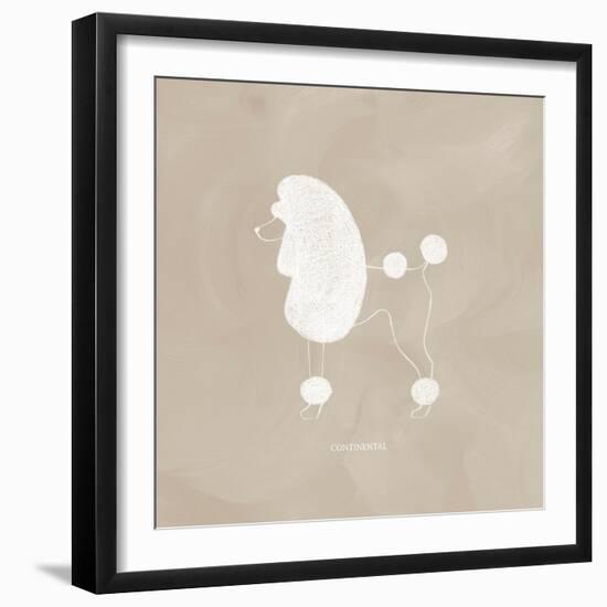 Poodle Cuts VI-Grace Popp-Framed Art Print