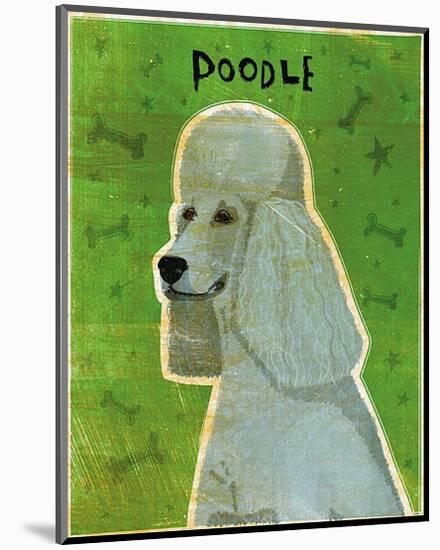 Poodle (grey)-John Golden-Mounted Art Print
