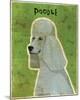 Poodle (grey)-John W^ Golden-Mounted Art Print