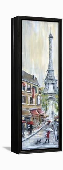 Poodle in Paris-Marilyn Dunlap-Framed Stretched Canvas