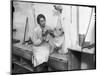 Poodle Parlour 1930s-null-Mounted Photographic Print