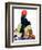 "Poodle Tricks,"June 19, 1926-Robert L. Dickey-Framed Giclee Print