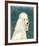 Poodle (white)-John W^ Golden-Framed Art Print