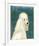 Poodle (white)-John W^ Golden-Framed Art Print