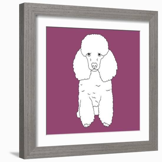 Poodle-Anna Nyberg-Framed Art Print