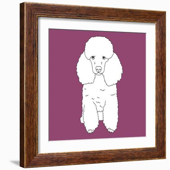 Poodle-Anna Nyberg-Framed Art Print