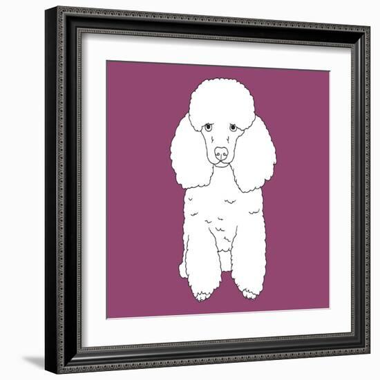 Poodle-Anna Nyberg-Framed Art Print