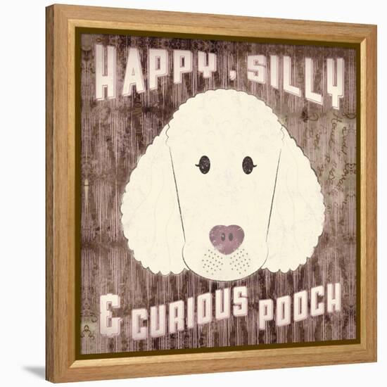 Poodle-Ashley Sta Teresa-Framed Stretched Canvas