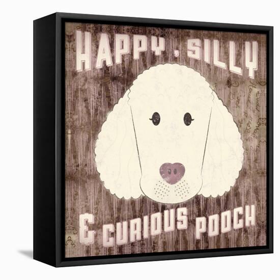 Poodle-Ashley Sta Teresa-Framed Stretched Canvas