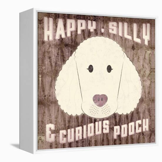 Poodle-Ashley Sta Teresa-Framed Stretched Canvas