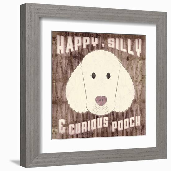 Poodle-Ashley Sta Teresa-Framed Art Print