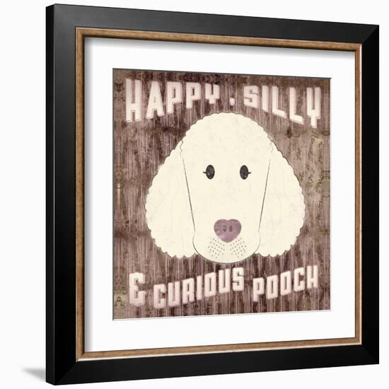 Poodle-Ashley Sta Teresa-Framed Art Print