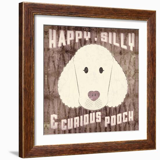 Poodle-Ashley Sta Teresa-Framed Art Print