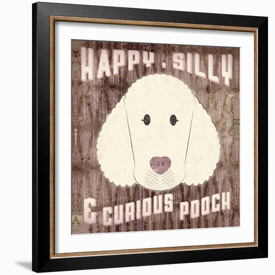 Poodle-Ashley Sta Teresa-Framed Art Print