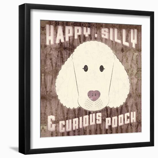 Poodle-Ashley Sta Teresa-Framed Art Print