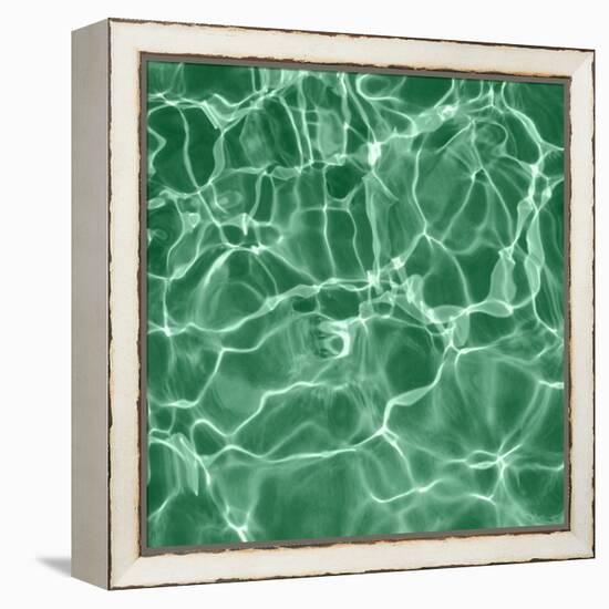 Pool 4 - Green-CJ Elliott-Framed Premier Image Canvas