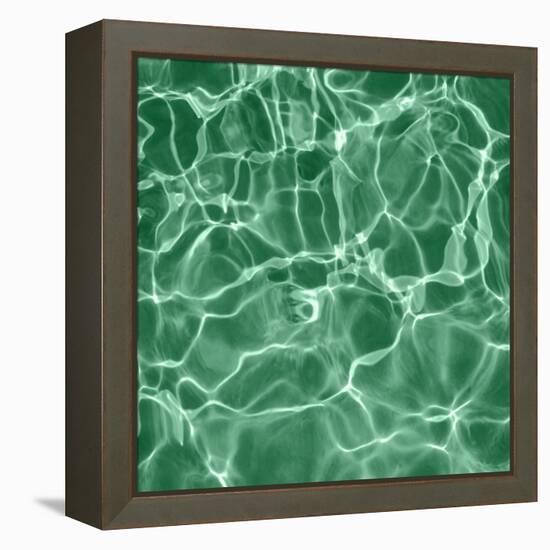 Pool 4 - Green-CJ Elliott-Framed Premier Image Canvas