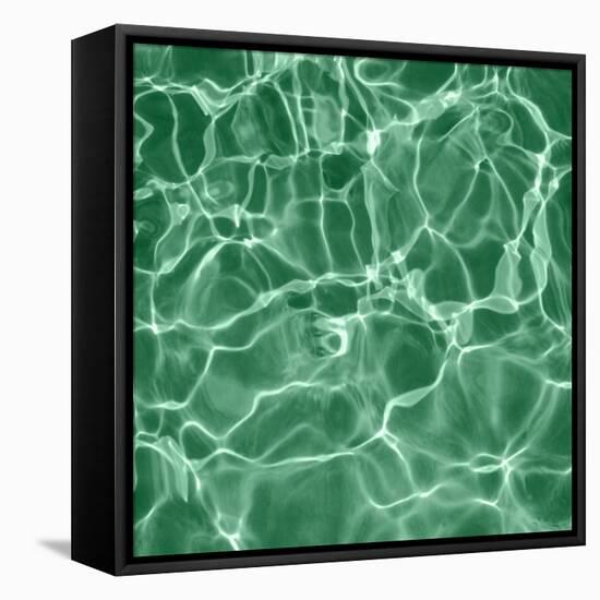 Pool 4 - Green-CJ Elliott-Framed Premier Image Canvas