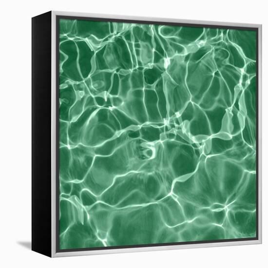 Pool 4 - Green-CJ Elliott-Framed Premier Image Canvas