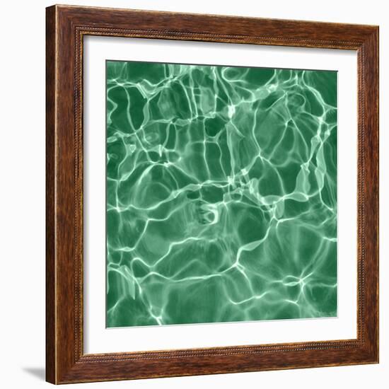 Pool 4 - Green-CJ Elliott-Framed Giclee Print