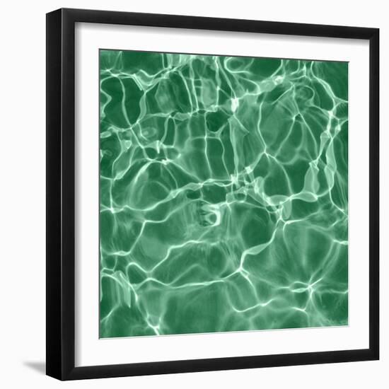 Pool 4 - Green-CJ Elliott-Framed Giclee Print