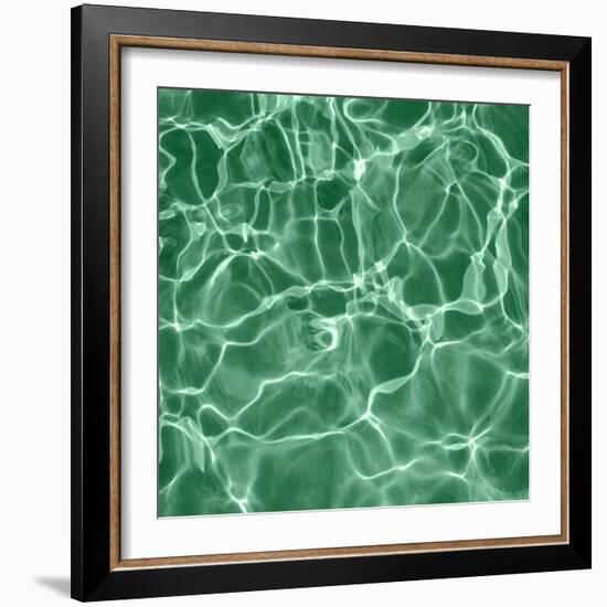 Pool 4 - Green-CJ Elliott-Framed Giclee Print