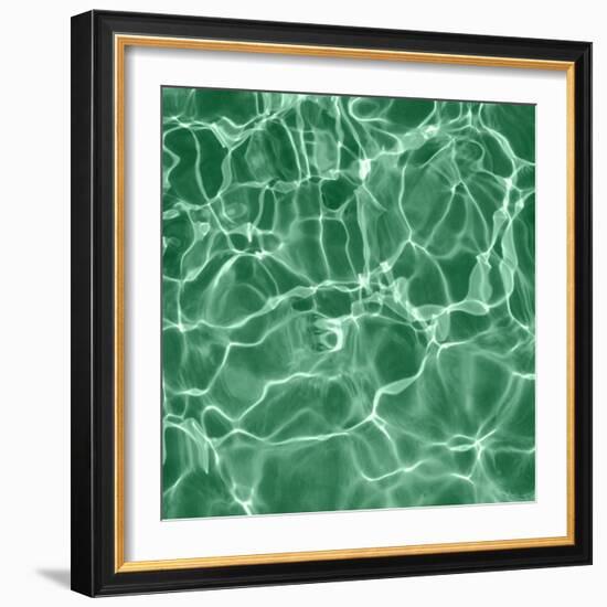 Pool 4 - Green-CJ Elliott-Framed Giclee Print