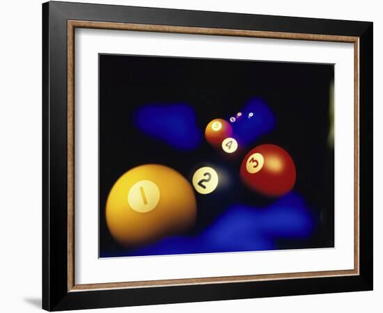 Pool Balls-null-Framed Photographic Print