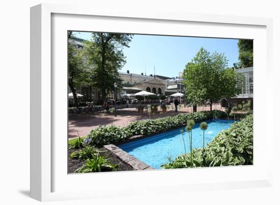 Pool, Esplanadi Park, Helsinki, Finland, 2011-Sheldon Marshall-Framed Photographic Print