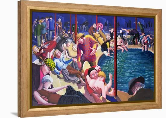 Pool of Bethesda, 2000-Dinah Roe Kendall-Framed Premier Image Canvas