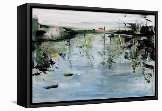 Pool Ohlsdorf, 2013-Calum McClure-Framed Premier Image Canvas