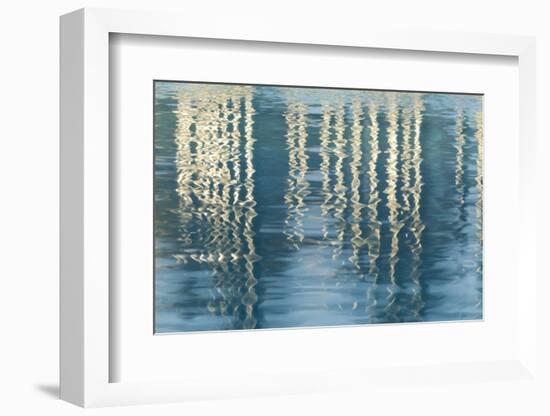 Pool Reflections in MLK Jr, Promenadet, San Diego, California, USA-Jaynes Gallery-Framed Photographic Print