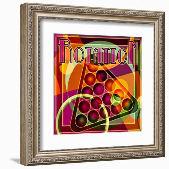 Pool Shark Rotation-null-Framed Giclee Print