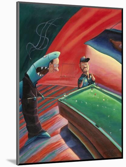 Pool Shark-Rock Demarco-Mounted Giclee Print