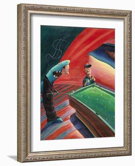 Pool Shark-Rock Demarco-Framed Giclee Print