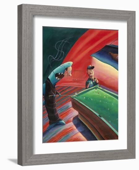 Pool Shark-Rock Demarco-Framed Giclee Print