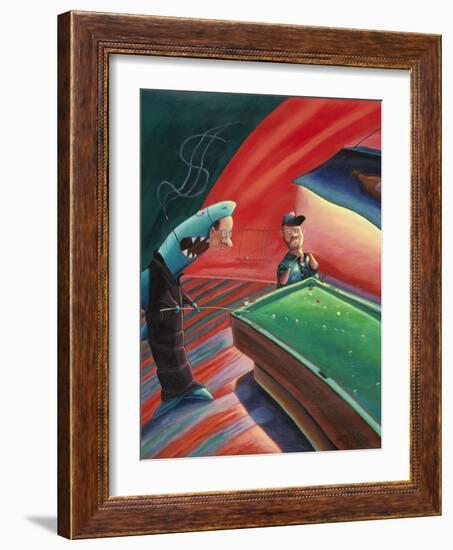 Pool Shark-Rock Demarco-Framed Giclee Print