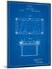 Pool Table Patent-Cole Borders-Mounted Art Print