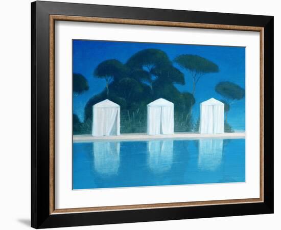 Pool Tents-Lincoln Seligman-Framed Giclee Print