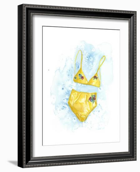 Pool Time 4-Natasha Marie-Framed Giclee Print