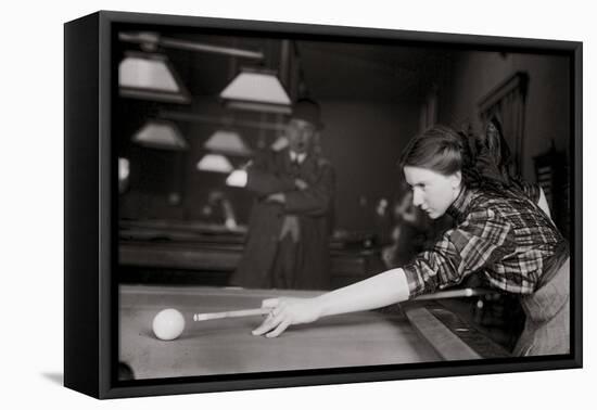 Pool-Vintage Apple Collection-Framed Premier Image Canvas