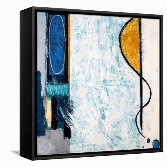 Pool-Hyunah Kim-Framed Stretched Canvas