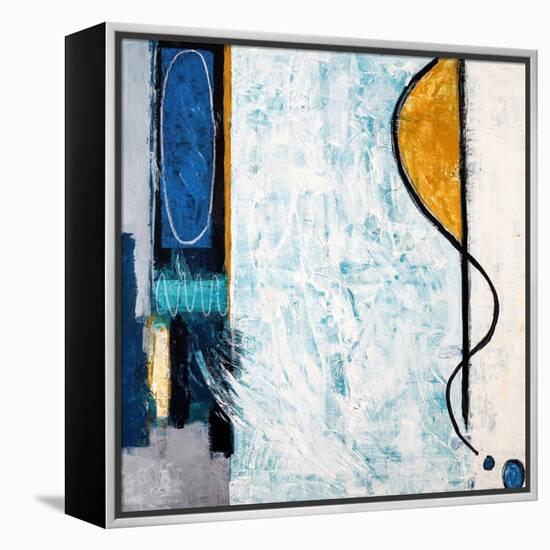 Pool-Hyunah Kim-Framed Stretched Canvas