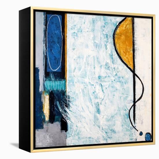 Pool-Hyunah Kim-Framed Stretched Canvas