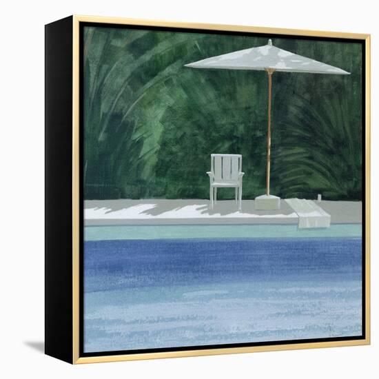 Poolside, 1994-Lincoln Seligman-Framed Premier Image Canvas