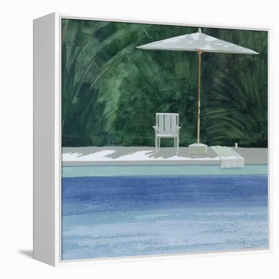 Poolside, 1994-Lincoln Seligman-Framed Premier Image Canvas