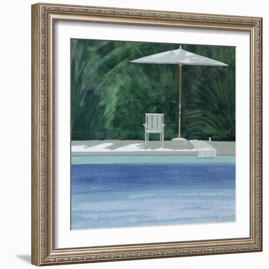 Poolside, 1994-Lincoln Seligman-Framed Giclee Print