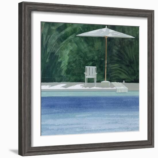 Poolside, 1994-Lincoln Seligman-Framed Giclee Print